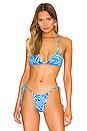 view 1 of 4 Tia Bikini Top in Electric Print