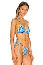 view 2 of 4 Tia Bikini Top in Electric Print
