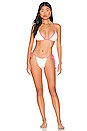 view 4 of 4 Tia Terry Bikini Bottom in Strawberry Shortcake