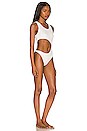view 2 of 4 MAILLOT DE BAIN 1 PIÈCE MEL in Optic White