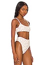 view 2 of 5 x GIGI HADID Dallas Bikini Top in Strawberry Cream