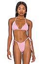view 1 of 5 TOP BIKINI TIA in Baby Pink