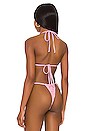 view 3 of 5 TOP BIKINI TIA in Baby Pink