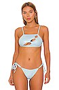 view 1 of 5 Jamilla Bikini Top in Cloud Chaser