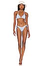 view 4 of 4 HAUT DE MAILLOT DE BAIN IVY in Baby Blue