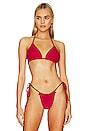view 1 of 4 HAUT DE MAILLOT DE BAIN TIA in Crimson