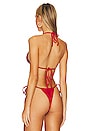 view 3 of 4 HAUT DE MAILLOT DE BAIN TIA in Crimson
