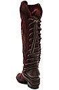 view 3 of 5 Coal Boot in Wine Suede