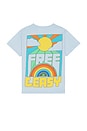 view 1 of 2 Day Glow Kids Short Sleeve Tee in Icy