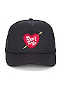 view 1 of 2 Heart & Arrow Trucker Hat in Black