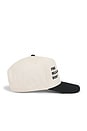 view 3 of 3 Trifecta Two Tone 5 Panel Snapback Hat in Natural & Black