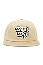 view 1 of 3 Don't Trip Fat Corduroy Snapback Hat in Tan in Cream