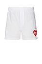 view 1 of 4 Heart & Arrow Classic Boxer Shorts in Coconut