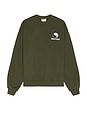 view 2 of 5 La Palma Heavy Fleece Sweatshirt in Olive