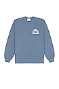 view 2 of 4 Rainbow Heavy Fleece Sweatshirt in Worn Indigo