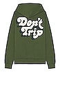 view 1 of 4 Don't Trip Drop Shadow OG Hoodie in Olive