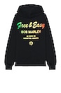 view 1 of 4 Bob Marley Kingston Town Hoodie in Black