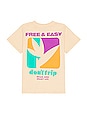 view 1 of 4 Bird Of Paradise Tee in Pink in Peach