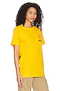 view 2 of 4 Island Flower Tee in Orange in Gold