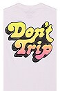view 3 of 5 Don't Trip Shadow Tee in Coconut