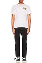 view 5 of 5 Don't Trip Shadow Tee in Coconut