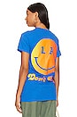 view 1 of 5 Be Happy Tee in Royal Blue