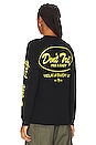 view 3 of 4 Oval Long Sleeve T-shirt in Black
