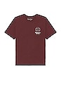 view 2 of 4 Connection Premium Short Sleeve Tee in Burgundy