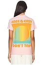 view 3 of 4 Gradient Sun Tee in Tropical Peach