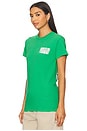 view 3 of 4 Don't Even Trip Tee in Green