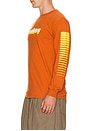view 3 of 5 Apres Long Sleeve Tee in Rust