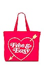 view 2 of 6 Heart & Arrow Tote Bag in Red
