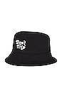 view 2 of 4 Don't Trip Bucket Hat in Black