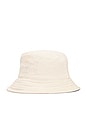view 2 of 4 Don't Trip Fat Corduroy Bucket Hat in Chalk