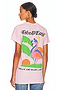 view 1 of 5 Flamingos Tee in Pale Pink