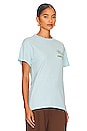 view 3 of 5 Sun Palms Tee in Pale Green