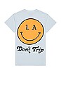 view 1 of 5 Be Happy La Tee in Powder Blue