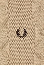 view 5 of 5 Chunky Cable Knit Jumper in Warm Oat