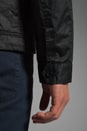 view 7 of 7 Coated Cotton Harrington Jacket in Black