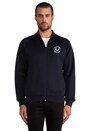 view 1 of 6 Track Jacket en Navy/Pearl in Navy & Pearl