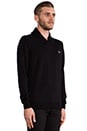 view 2 of 5 Classic Shawl Neck Sweater in Black