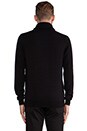 view 3 of 5 Classic Shawl Neck Sweater in Black