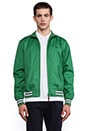 view 2 of 6 BLOUSON BOMBER WAXED TIPPER in Pea Green