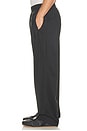 view 2 of 6 Canvas Track Pant in Black