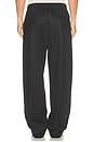 view 4 of 6 Canvas Track Pant in Black
