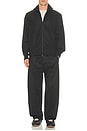 view 5 of 6 Canvas Track Pant in Black