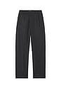 view 6 of 6 Canvas Track Pant in Black