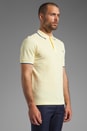 view 2 of 5 Twin Tipped Fred Perry Shirt in Ice Lemon/Ecru/Midblue in Ice Lemon & Ecru & Midblue