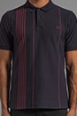 view 4 of 5 Vertical Stripe Polo in Navy