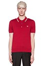 view 1 of 3 POLO TIPPED KNIT SHIRT in Vintage Red